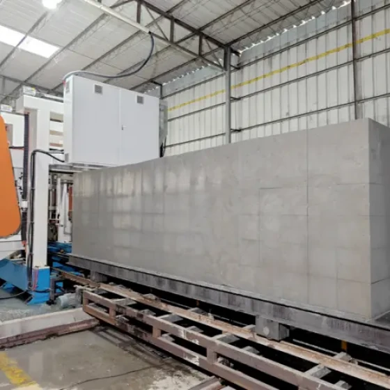 อุปกรณ์การผลิตบล็อกคอนกรีตโฟม