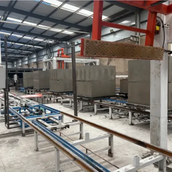 เครื่องผลิตบล็อกซีเมนต์บล็อก CLC